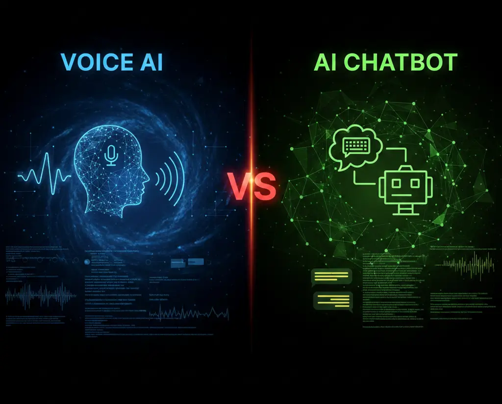 What is Different Between Voice AI and Chatbot